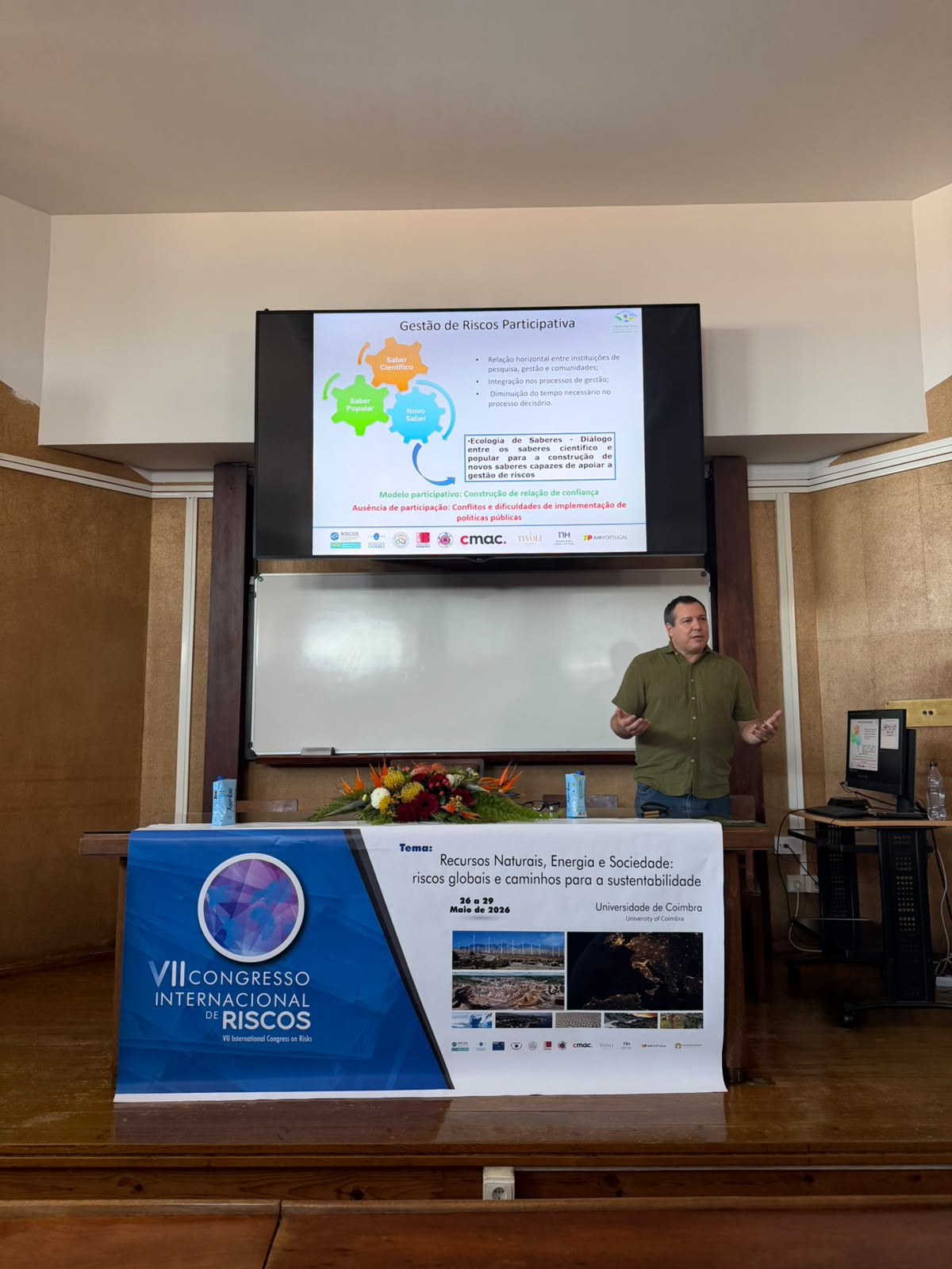 VII Congresso Internacional de Riscos — Coimbra, Portugal